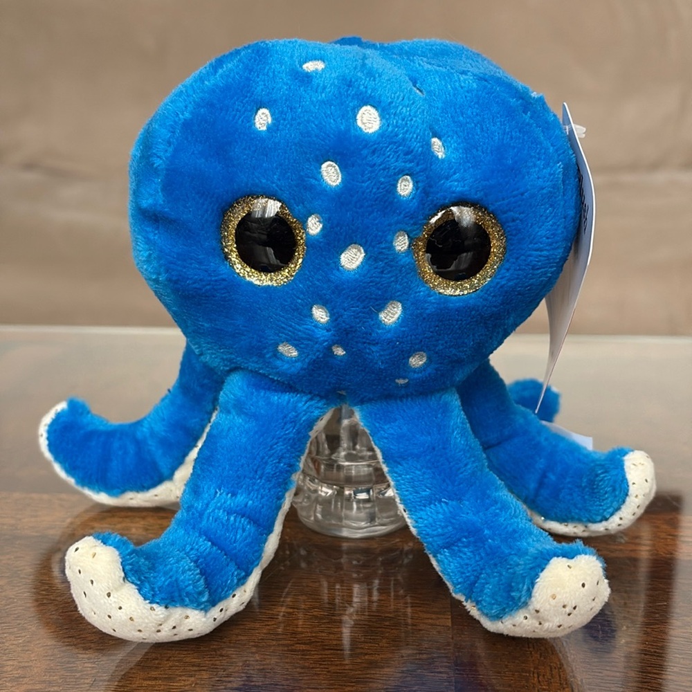 Blue Octopus Plush Sea Ocean Stuffed Animal Way To Celebrate New
